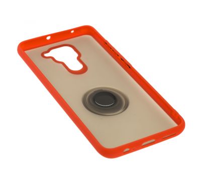 Чохол для Xiaomi Redmi Note 9 LikGus Maxshield Ring червоний 3168907