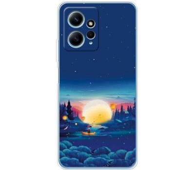 Чохол для Xiaomi Redmi Note 12 4G MixCase Місячний краєвид