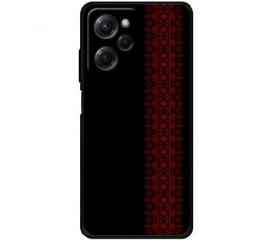 Чохол для Xiaomi Poco X5 Pro MixCase патріотичні червоний колір вишиванки