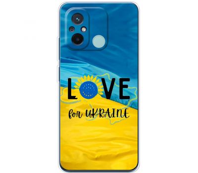 Чохол для Xiaomi Redmi 12C MixCase патріотичні love Ukraine