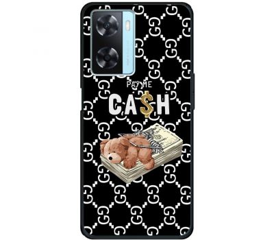 Чохол для Oppo A57s MixCase гроші pay me cash bear