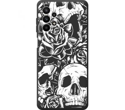Чохол для Samsung Galaxy A23 (A235) BoxFace Skull and Roses