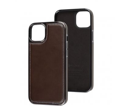 Чохол для iPhone 14 Plus Puloka leather Lux brown