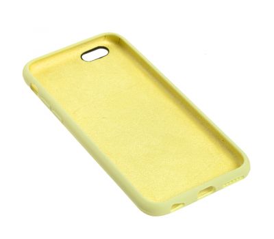 Чохол для iPhone 6 / 6s Silicone Slim Full camera mellow yellow 3172315