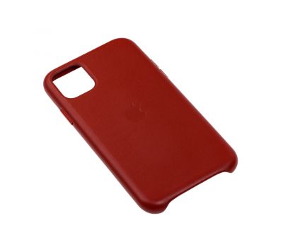 Чохол для iPhone 11 Leather сase (Leather) червоний 3172211