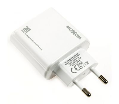 Зарядний пристрій Moxom MX-HC20 Type-C 2USB/2.4A білий 3172472