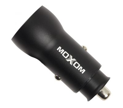Автомобільний зарядний пристрій Moxom MX-VC04 lightning 2USB/2,4A чорний 3172510