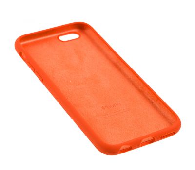 Чохол для iPhone 6/6s Silicone Full помаранчевий / apricot 3172309