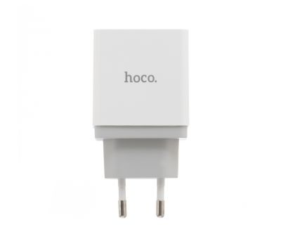 Мережевий адаптер Hoco C24 Bele QC3.0 1-USB білий