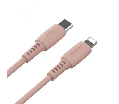 Кабель USB Baseus Colorful Type-C to lightning 18W 1.2m dreen рожевий 3174284