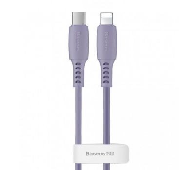 Кабель USB Baseus Colorful Type-C to lightning 18W 1.2m dreen фіолетовий
