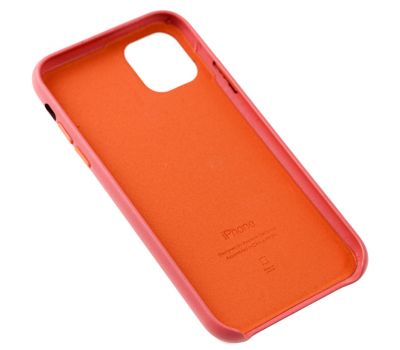 Чохол для iPhone 11 Leather classic "peony pink" 3175939