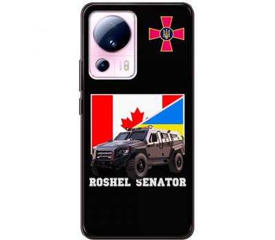 Чохол для Xiaomi 13 Lite MixCase техніка Roshel senator