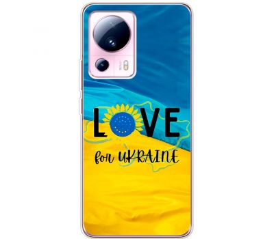 Чохол для Xiaomi 13 Lite MixCase патріотичні love Ukraine