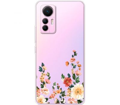 Чохол для Xiaomi 12 Lite Mixcase квіти квіточки
