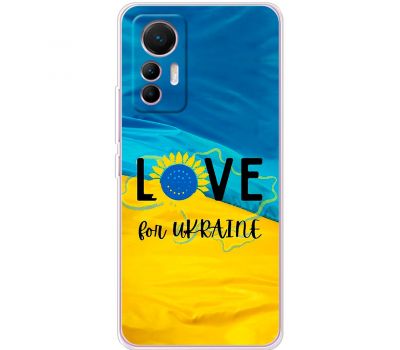 Чохол для Xiaomi 12 Lite MixCase патріотичні love Ukraine