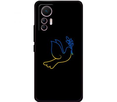 Чохол для Xiaomi 12 Lite MixCase патріотичні блакитно-жовтий голуб