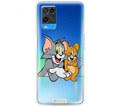 Чохол для Oppo A54 MixCase мультики том та джері