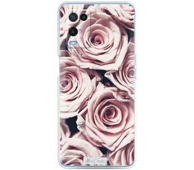 Чохол для Oppo A54 MixCase рожеві троянди
