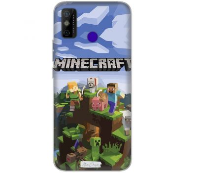 Чохол для Tecno Spark 6 Go MixCase гра minecraft