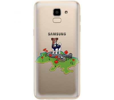 Чохол для Samsung Galaxy J6 2018 (J600) MixCase Патрон захисник України