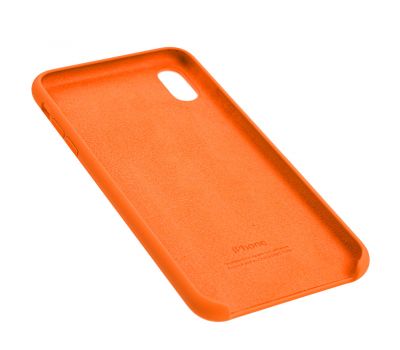 Чохол Silicone для iPhone Xs Max Premium case papaya 3184485