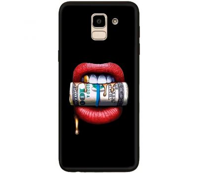 Чохол для Samsung Galaxy J6 2018 (J600) MixCase гроші lips