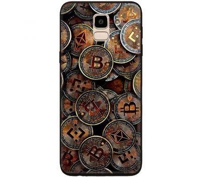 Чохол для Samsung Galaxy J6 2018 (J600) MixCase гроші bitcoins