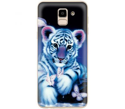 Чохол для Samsung Galaxy J6 2018 (J600) MixCase звірі тигреня