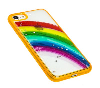 Чохол для iPhone 7 / 8 / Se 20 Colorful Rainbow помаранчевий 3185303