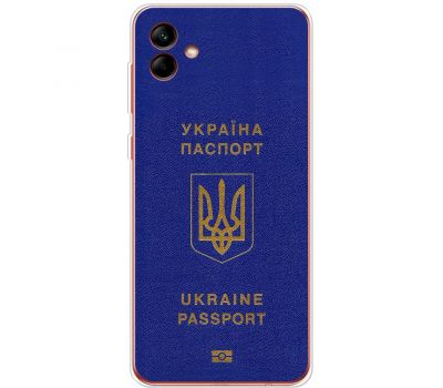 Чохол для Samsung Galaxy A04 (A045) MixCase патріотичні Україна паспорт