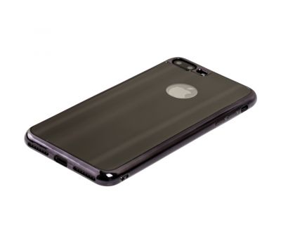 Чохол Glossy Stripe для iPhone 7 Plus / 8 Plus чорний 3191865