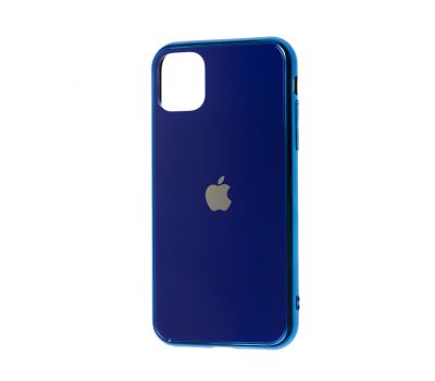 Чохол для iPhone 11 Original glass синій 3191807