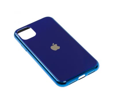 Чохол для iPhone 11 Original glass синій 3191805