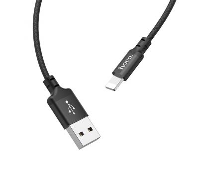 Кабель USB Hoco X14 Times Speed ​​lightning 2m чорний