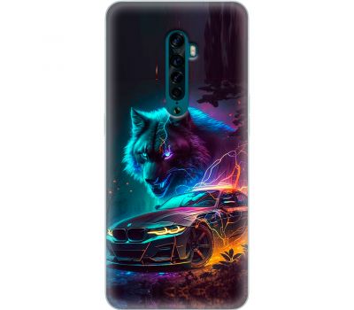 Чохол для Oppo Reno 2 MixCase машини bmw вовк