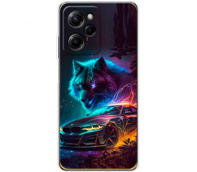 Чохол для Xiaomi Poco X5 Pro / Note 12 Pro Speed MixCase машини bmw вовк