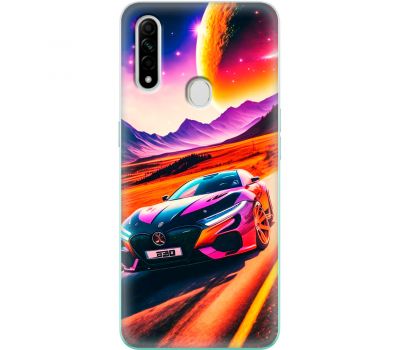 Чохол для Oppo A31 MixCase машини в горах