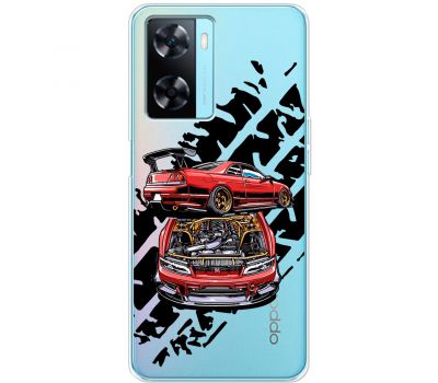 Чохол для Oppo A57s MixCase машини red car