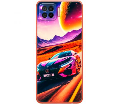 Чохол для Oppo A73 MixCase машини в горах