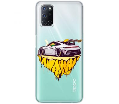 Чохол для Oppo A52 / A72 / A92 MixCase машини white car