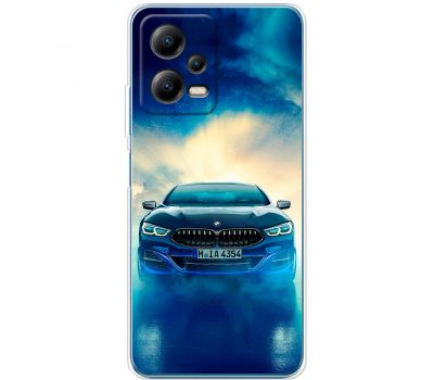 Чохол для Xiaomi Poco X5 / Note 12 5G MixCase машини bmw і туман