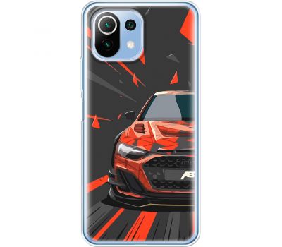 Чохол для Xiaomi Mi 11 Lite MixCase машини червона car