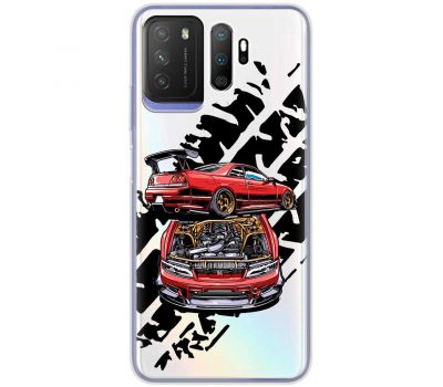 Чохол для Xiaomi Poco M3 MixCase машини red car