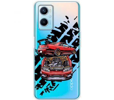 Чохол для Oppo A76 / A96 MixCase машини red car