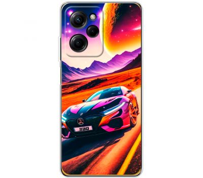 Чохол для Xiaomi Poco X5 Pro / Note 12 Pro Speed MixCase машини в горах