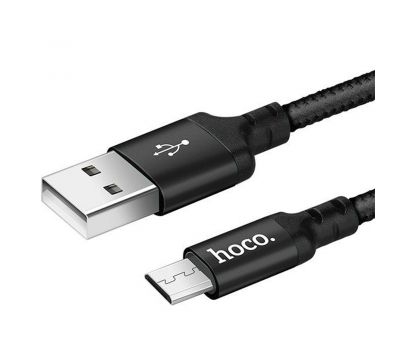 Кабель USB Hoco X14 Times Speed ​​microUSB 2m чорний 3195045