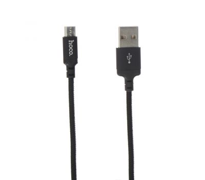 Кабель USB Hoco X14 Times Speed ​​microUSB 2m чорний 3195049