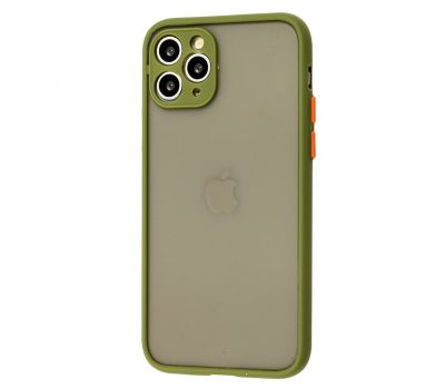 Чохол для iPhone 11 Pro LikGus Totu camera protect зелений