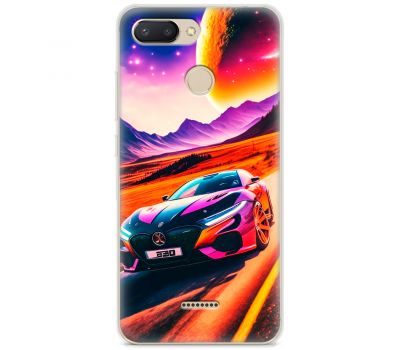 Чохол для Xiaomi Redmi 6 MixCase машини в горах